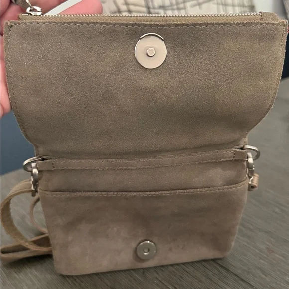 Hammitt Tan Leather Crossbody Bag - Picture 3 of 8